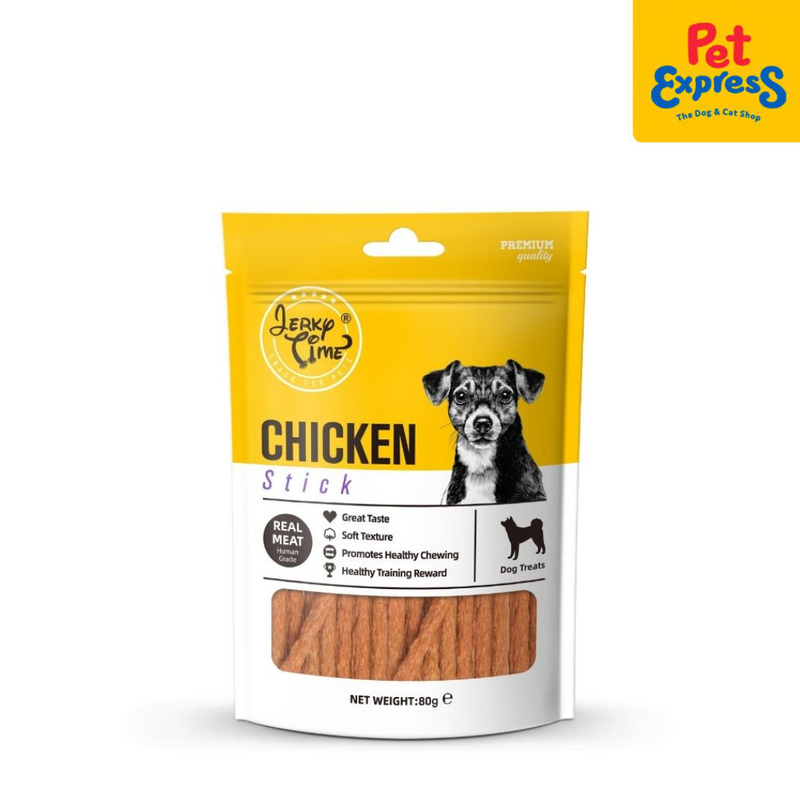 Jerky Time Chicken Stick Dog Treats 80g