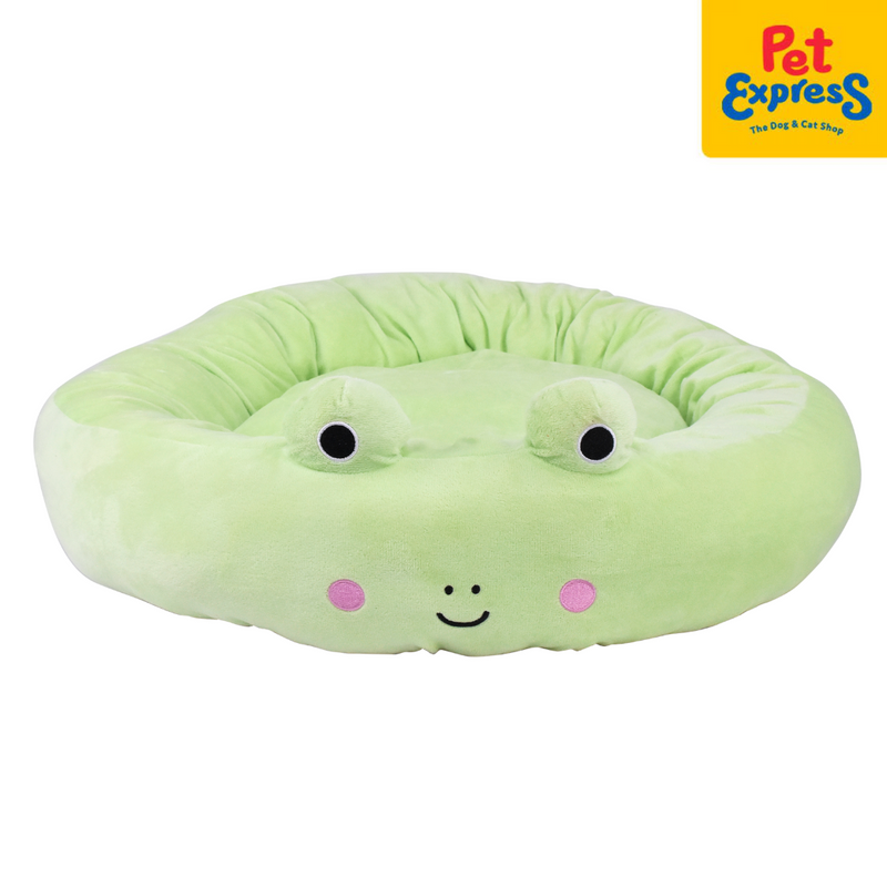 Pet Express Round Animal Frog Pet Bed 68x10x68cm