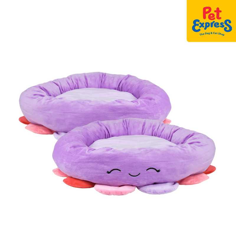 Pet Express Round Animal Octopus Pet Bed 68x10x68cm