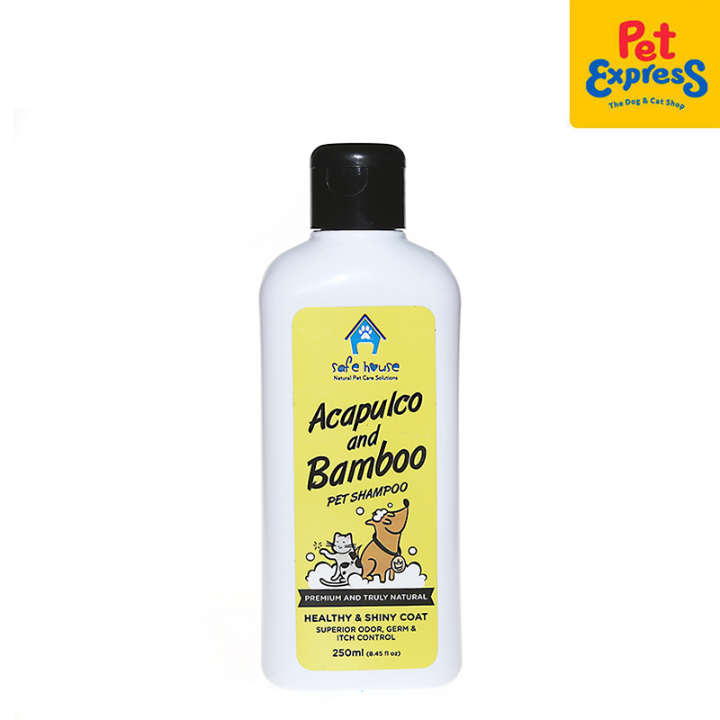 Safe House Acapulco and Bamboo Pet Shampoo 250ml