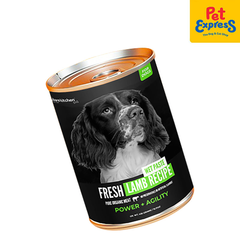 Bare Kitchen Fresh Lamb Recipe Wet Dog Food 430g