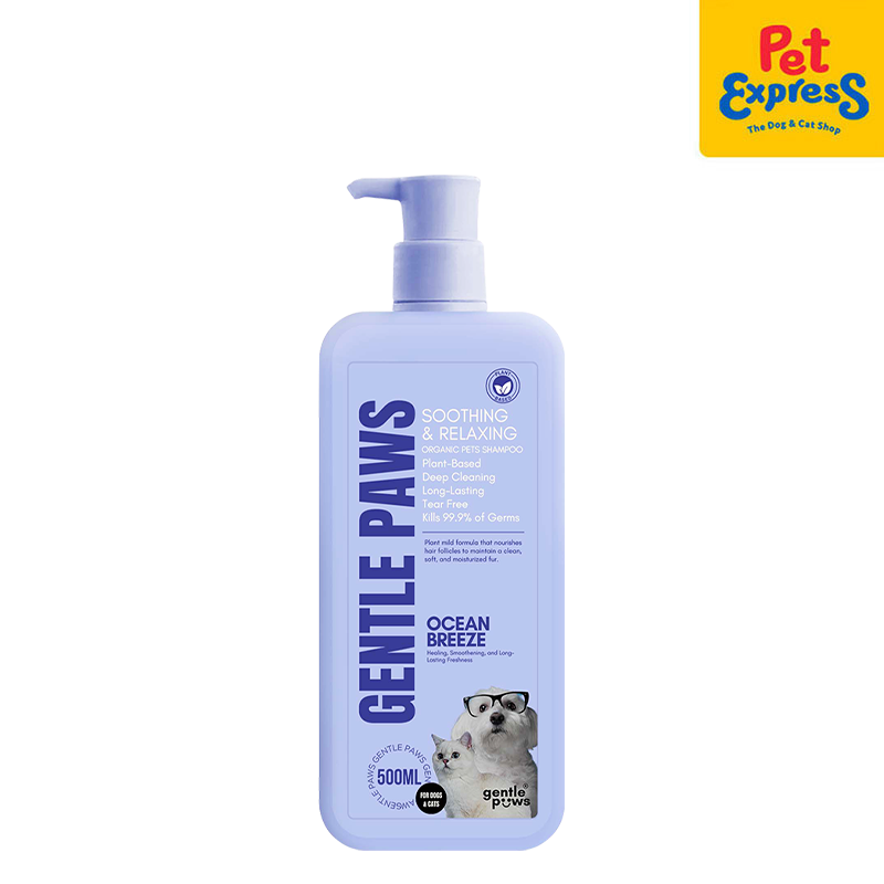 Gentle Paws Ocean Breeze Plant Based Pet Shampoo 500ml