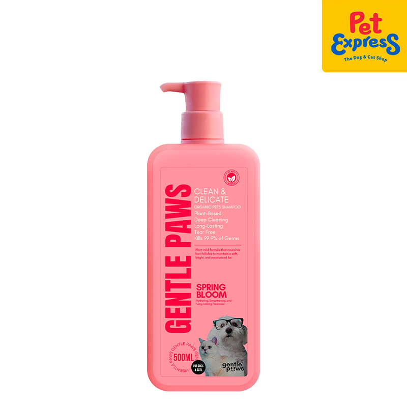 Gentle Paws Spring Bloom Plant Based Pet Shampoo 500ml