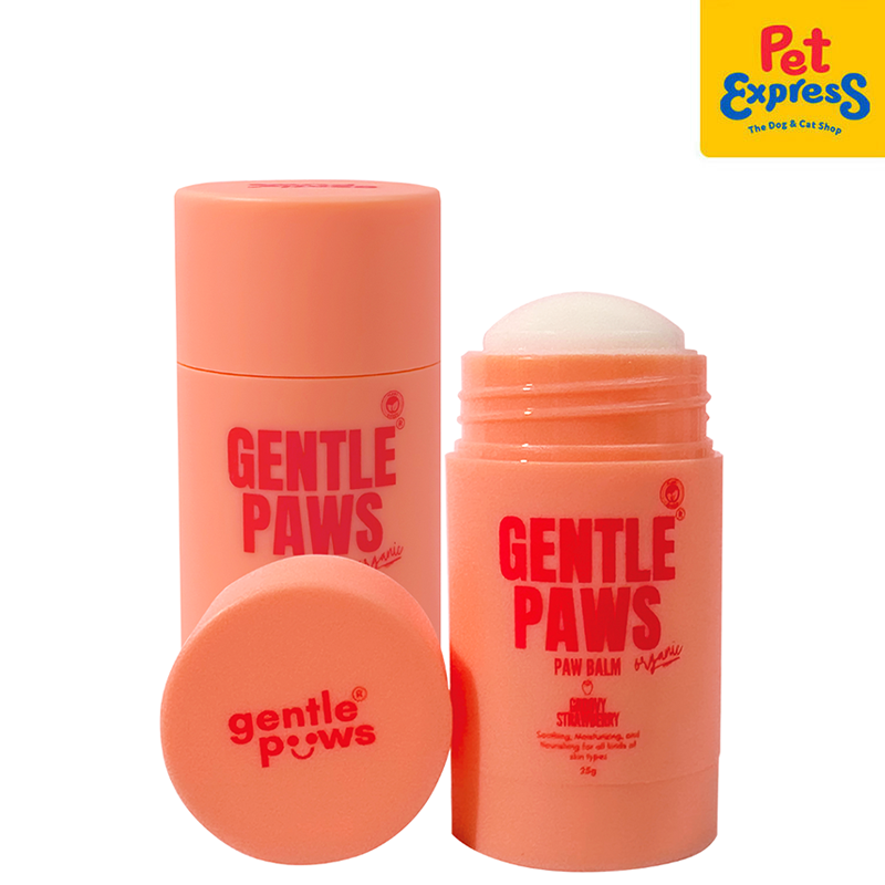 Gentle Paws Groovy Strawberry Moisturizer Pet Balm 25g