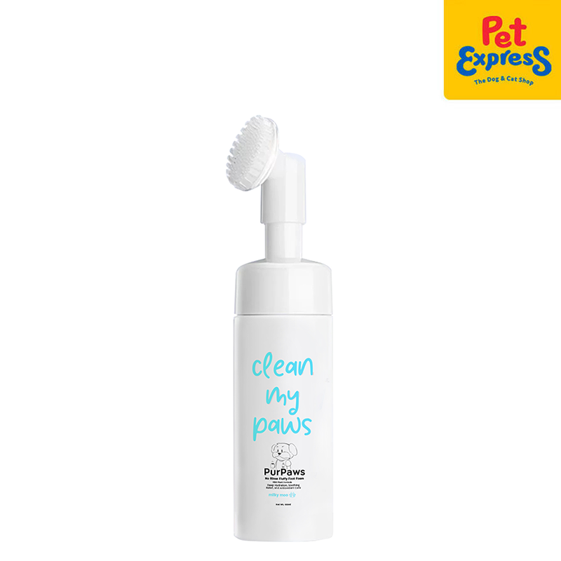 PurPaws Milky Moo Clean My Paws Pet Foam 150ml