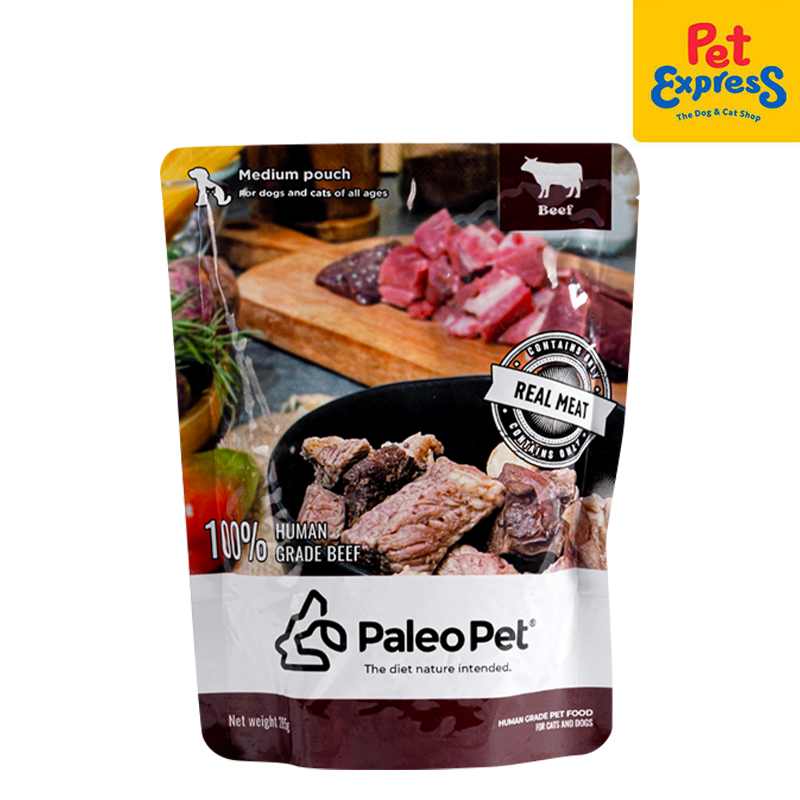 Paleo Pet Beef Wet Dog Food 285g