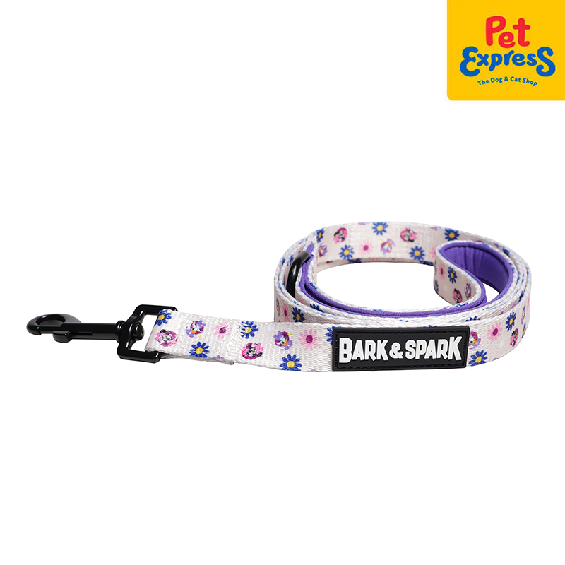 Bark and Spark Minnie and Daisy Dog Leash Medium Floral