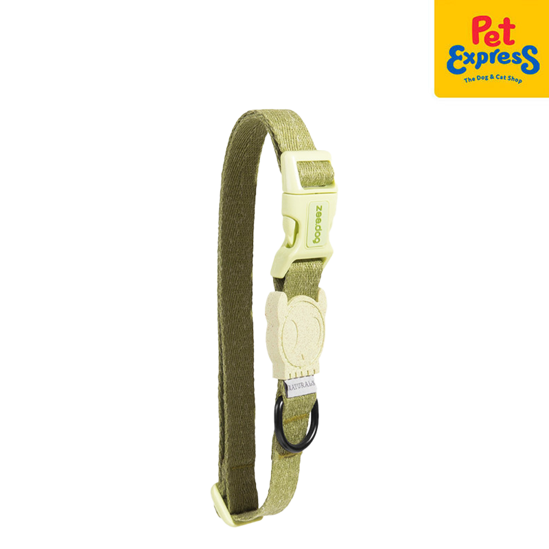 Zee.Dog Moss Dog Collar Medium