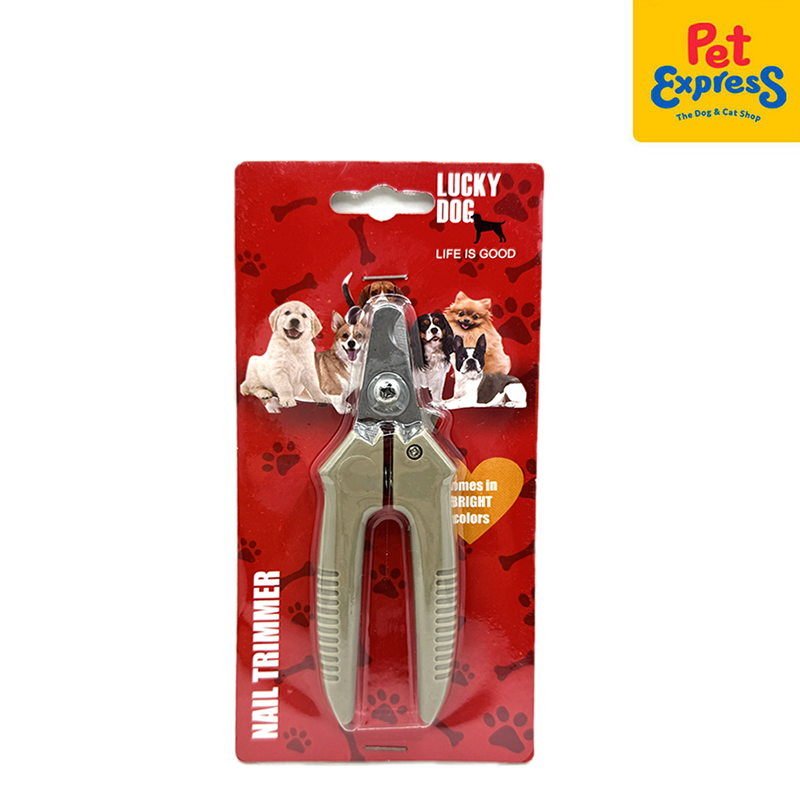 Lucky Dog Pet Nail Trimmer Dark Tan