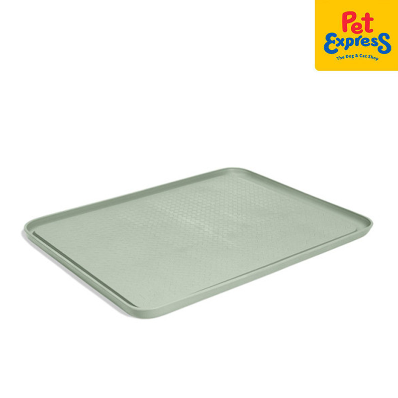 Zee.Mat Sage Dog Bowl Mat