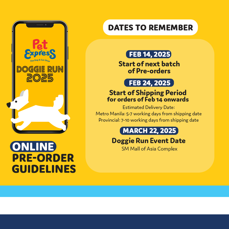 [FOR PRE-ORDER] 2025 Doggie Run Kit for Human Only (Medium)