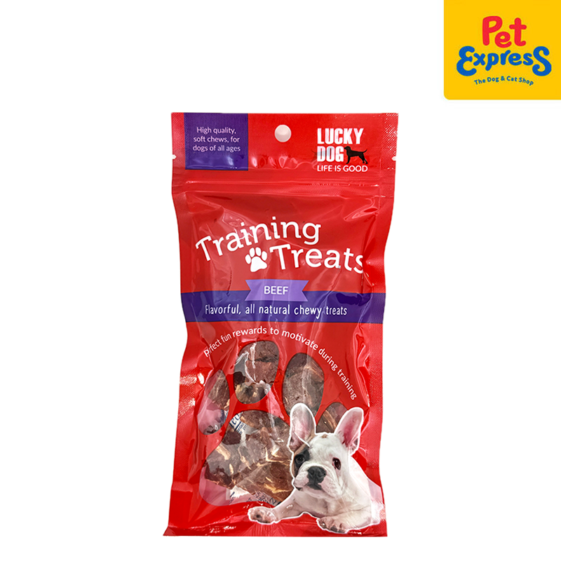 Lucky Dog Training Treats Beef Dog Treats 110g