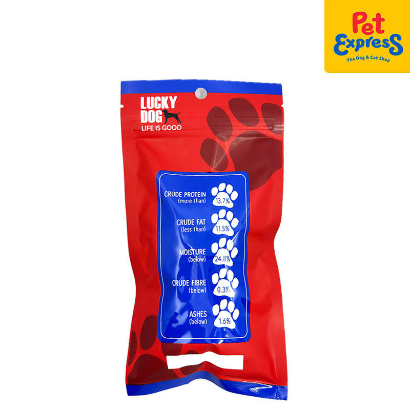 Lucky Dog Training Treats Beef and Blueberry Dog Treats 110g