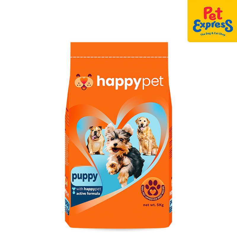 Happy Pet Puppy Beef Recipe Dry Dog Food 5kg