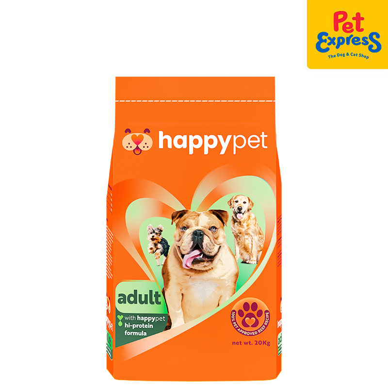 Happy Pet Adult Beef Recipe Dry Dog Food 20kg