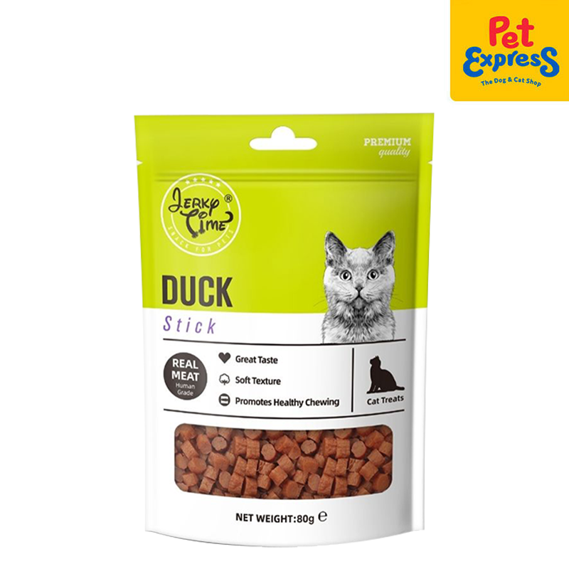 Jerky Time Duck Stick Cat Treats 80g