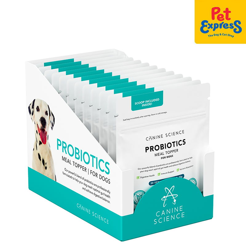 Canine Science Probiotics Meal Topper Dog Supplement 30g