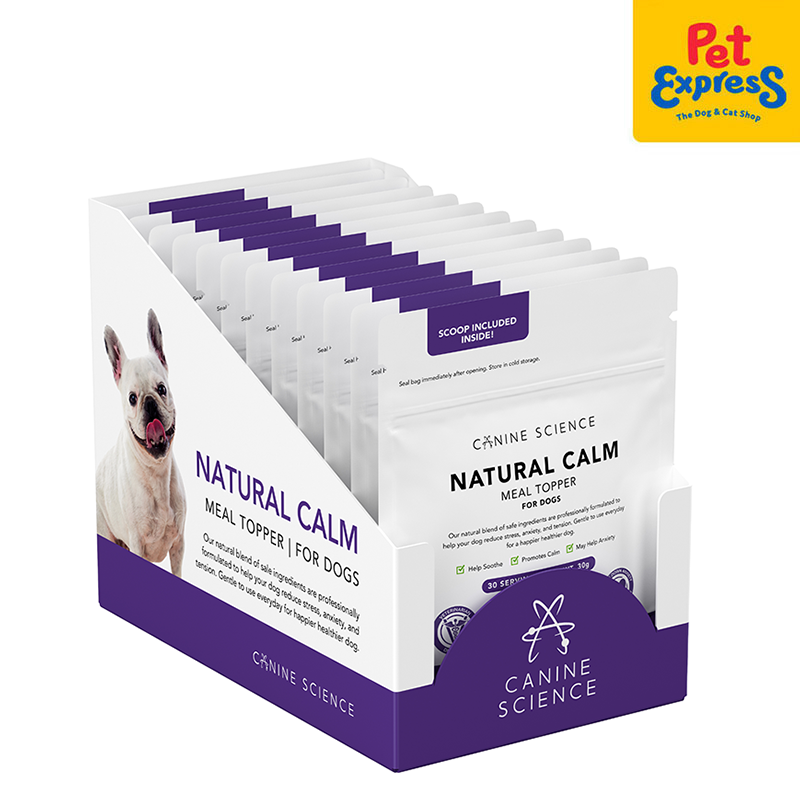 Canine Science Natural Calm Meal Topper Dog Supplement 30g