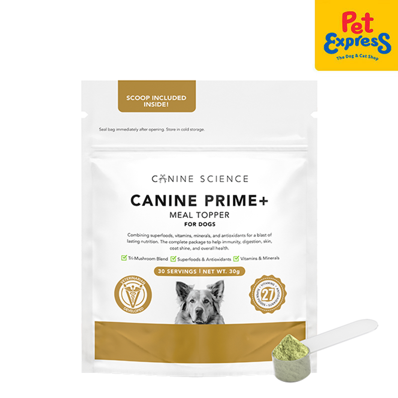 Canine Science Canine Prime Plus Meal Topper Dog Supplement 30g