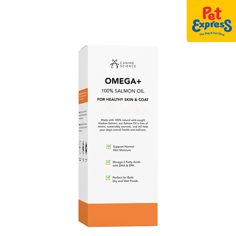 Canine Science Omega Plus 100% Salmon Oil Dog Supplement 1000ml