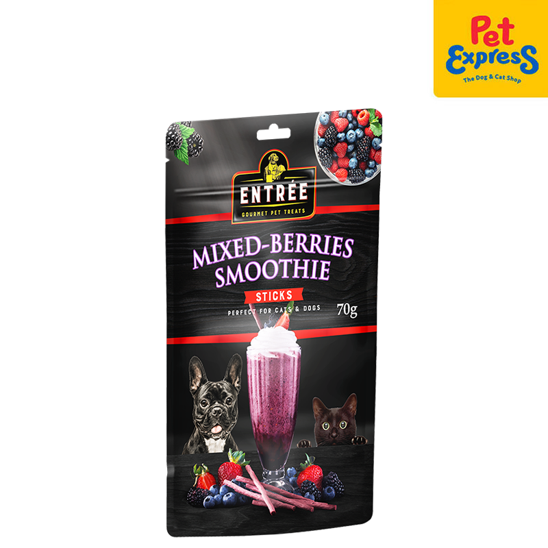 Entrée Gourmet Mixed Berries Smoothie Pet Treats 70g