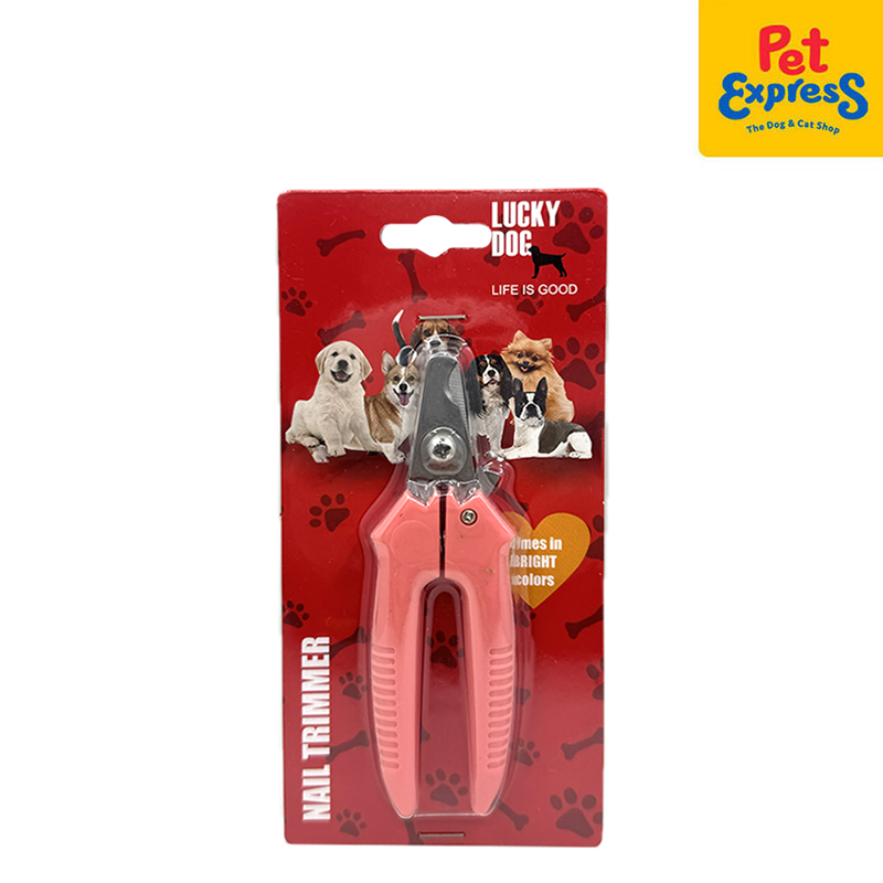 Lucky Dog Pet Nail Trimmer Pink