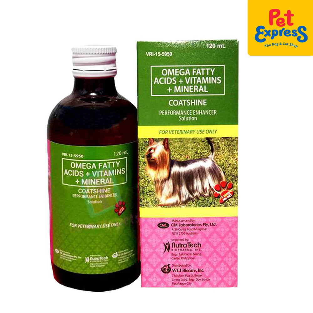 Coat Shine for Dogs 120ml Pet Express Pet Express