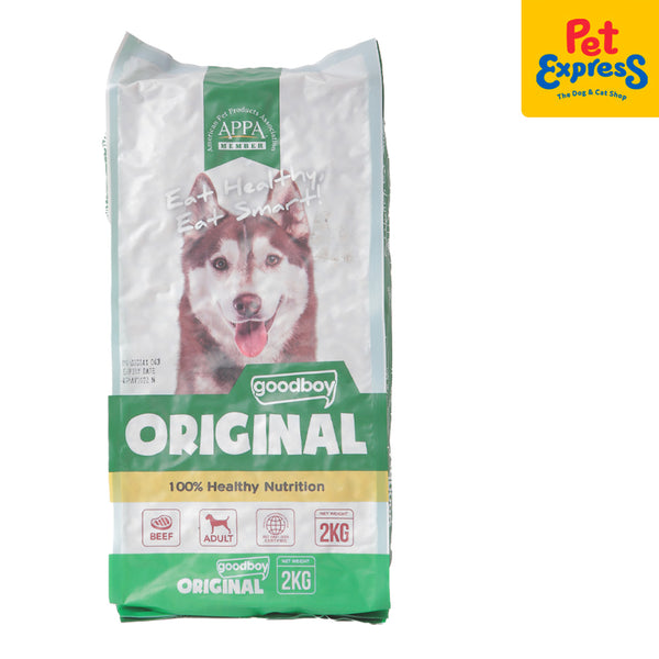 Goodboy Original Adult Beef Dry Dog Food 2kg Pet Express