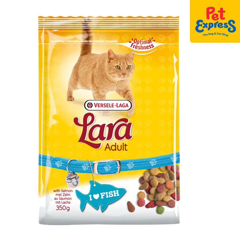 Lara Adult Salmon Dry Cat Food 350g