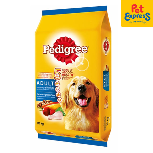 Pedigree Adult Chicken and Vegetables Dry Dog Food 10kg