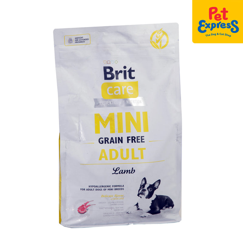 Brit Care Mini Grain Free Adult Lamb Dry Dog Food 2kg