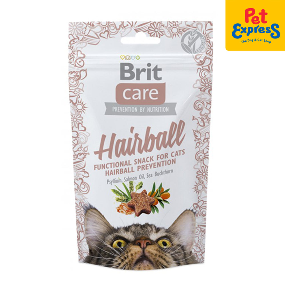 Brit Care Hairball Cat Treats 50g Pet Express