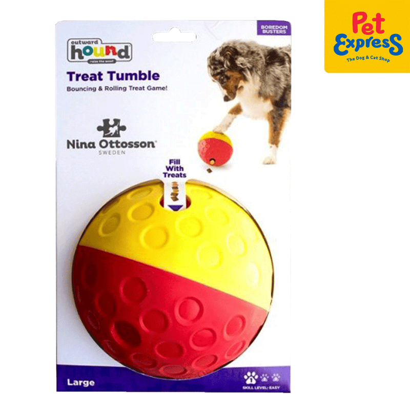 Nina Ottosson Treat Tumble Level 1 Dog Toy Large