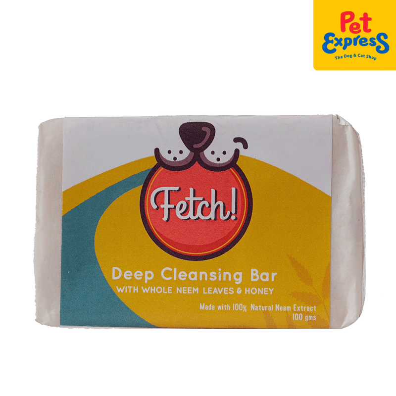 Fetch Neem Leaves Deep Cleansing Bar Dog Soap_front