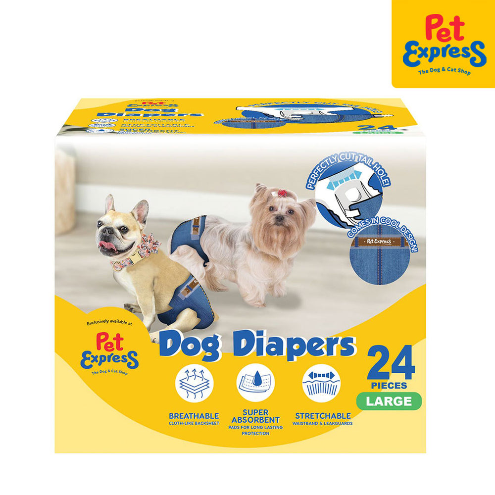 Pet Express Dog Diapers 24s Pet Express