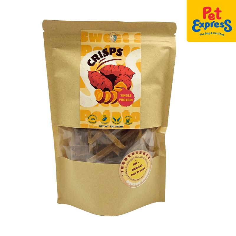 Bon Apetreat Sweet Potato Crisps Dog Treats 100g