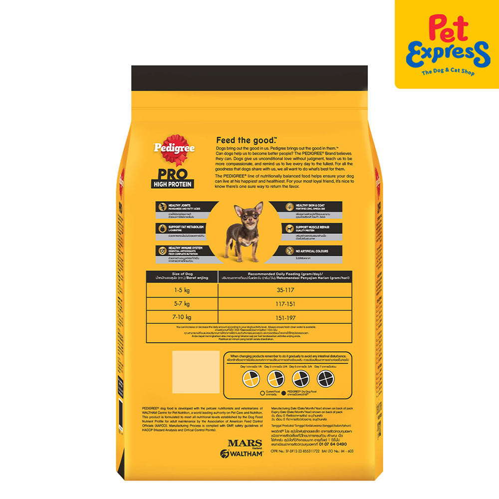 Protein in pedigree dog food hotsell