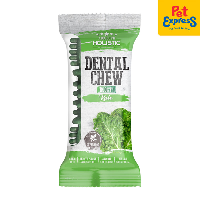 Absolute Holistic Dental Chew Kale Dog Treats 25g