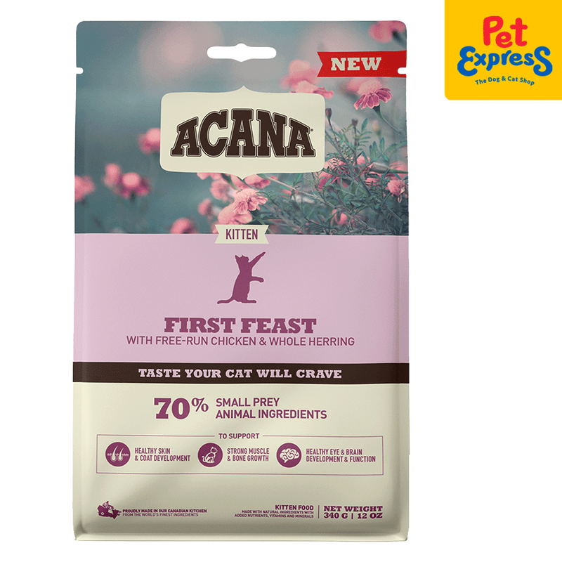 Acana Kitten First Feast Dry Cat Food 340g