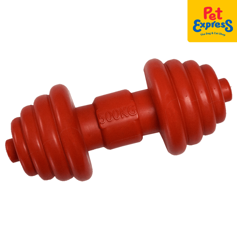 Doggo Tough Barbell Dog Toy